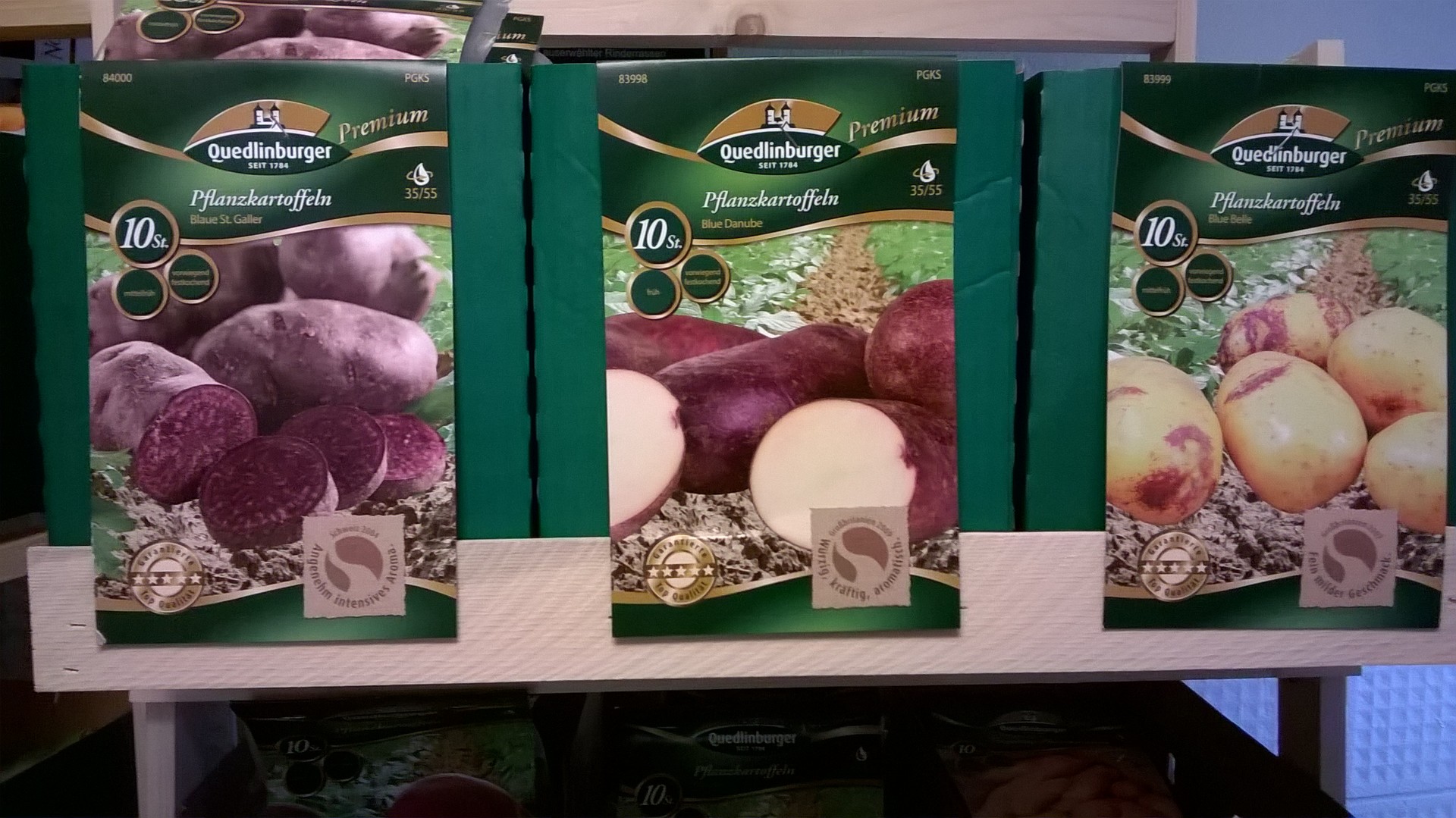 Pflanzkartoffeln eingetroffen Pflanzkartoffeln eingetroffen