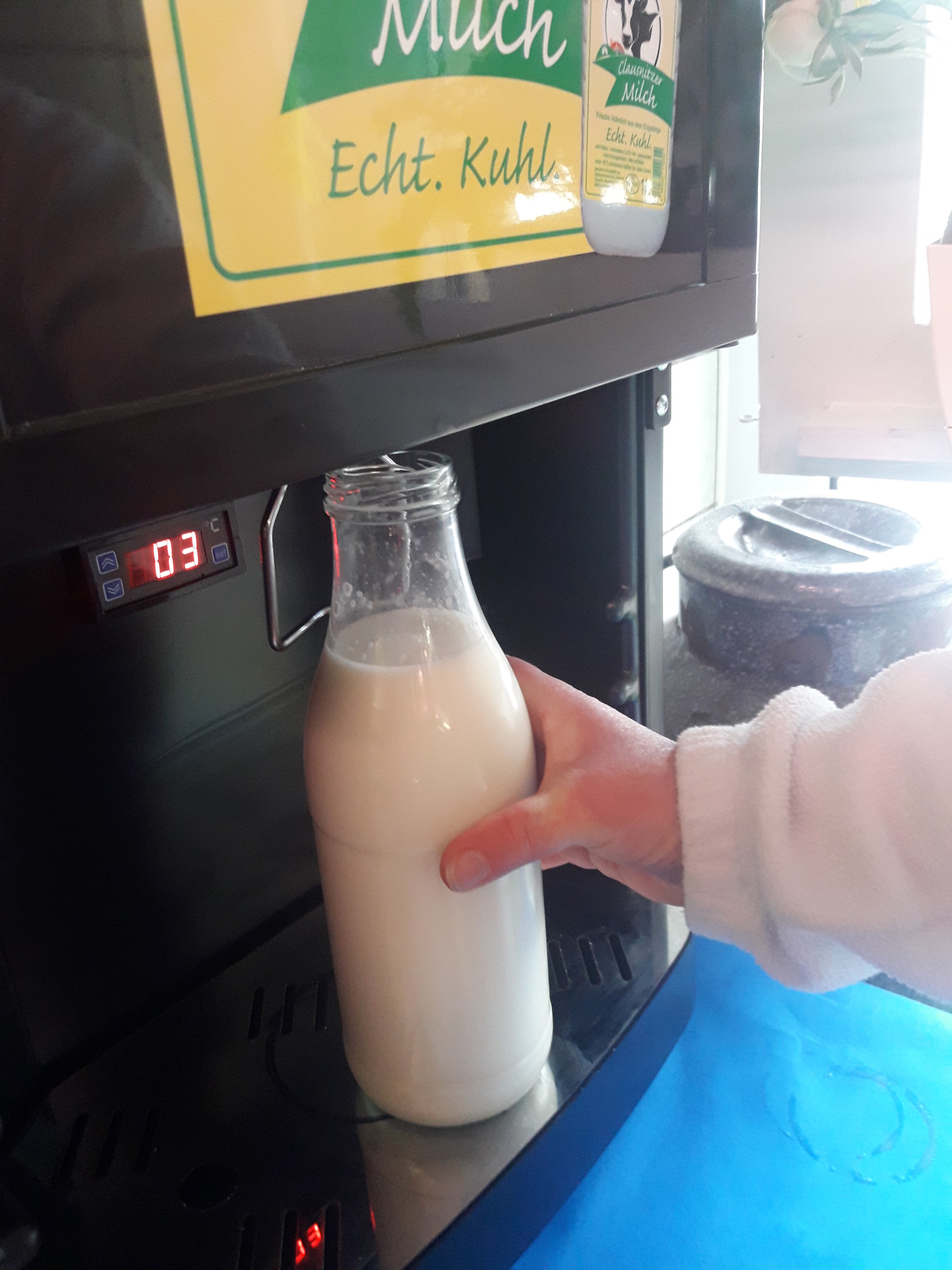 Frischmilch zum Selbstzapfen Frischmilch zum Selbstzapfen