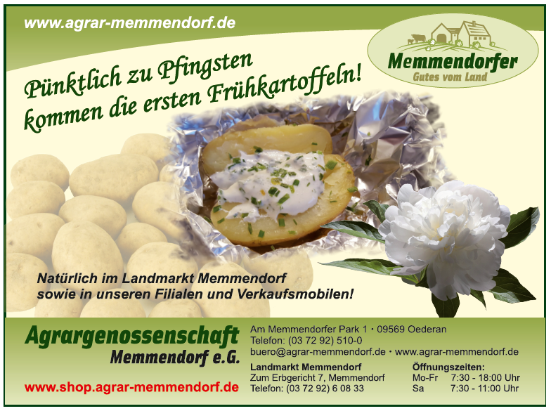 Neue Kartoffeln im Landmarkt Neue Kartoffeln im Landmarkt