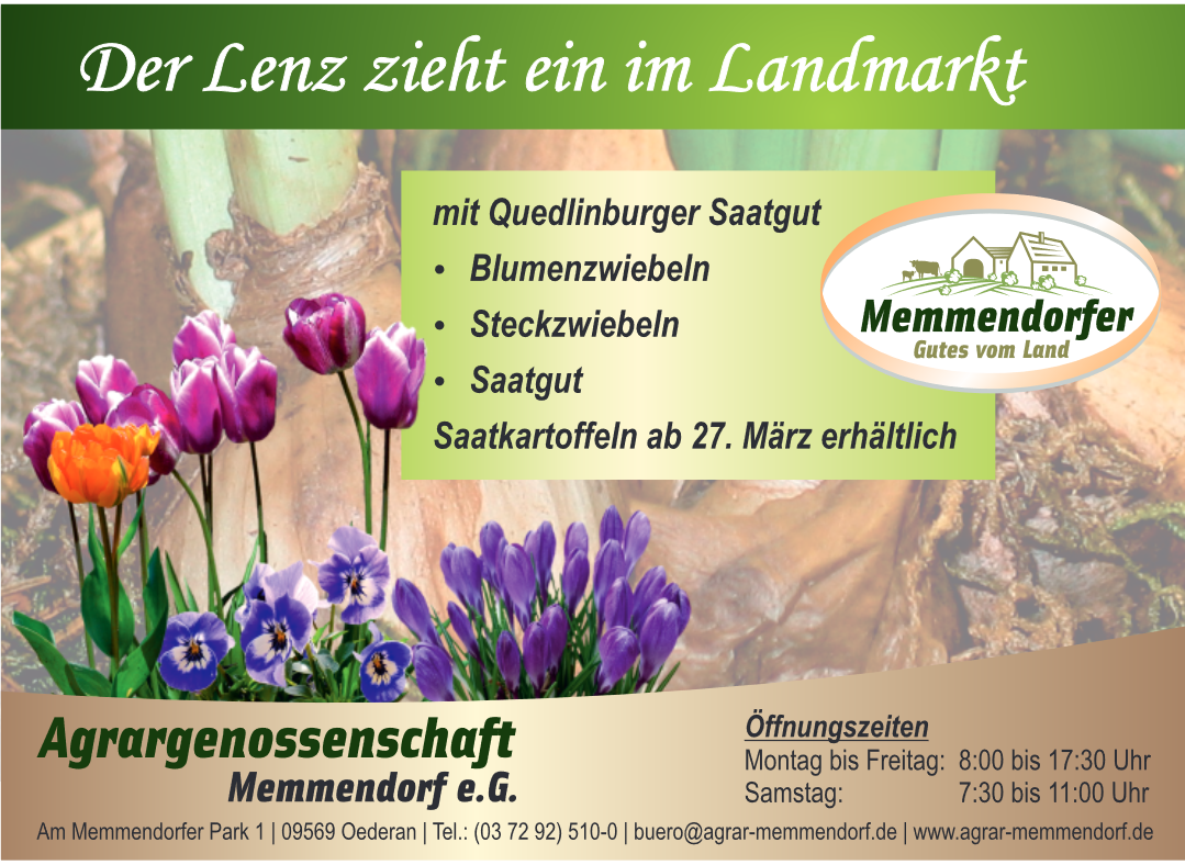 Sämerein im Landmarkt